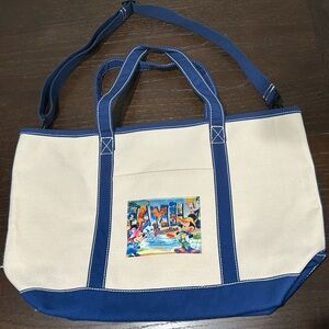 Disney Store Family Vacation Canvas Tote Bag